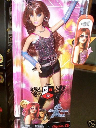 Rebel Roberta Pardo Barbie Doll RBD Rock Star MIB  