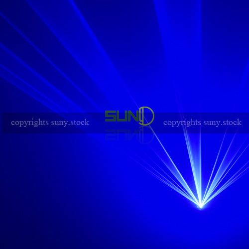 Noble CR® 300mw BLUE Laser Show Scanner Stage DJ Party Lighting+DMX 