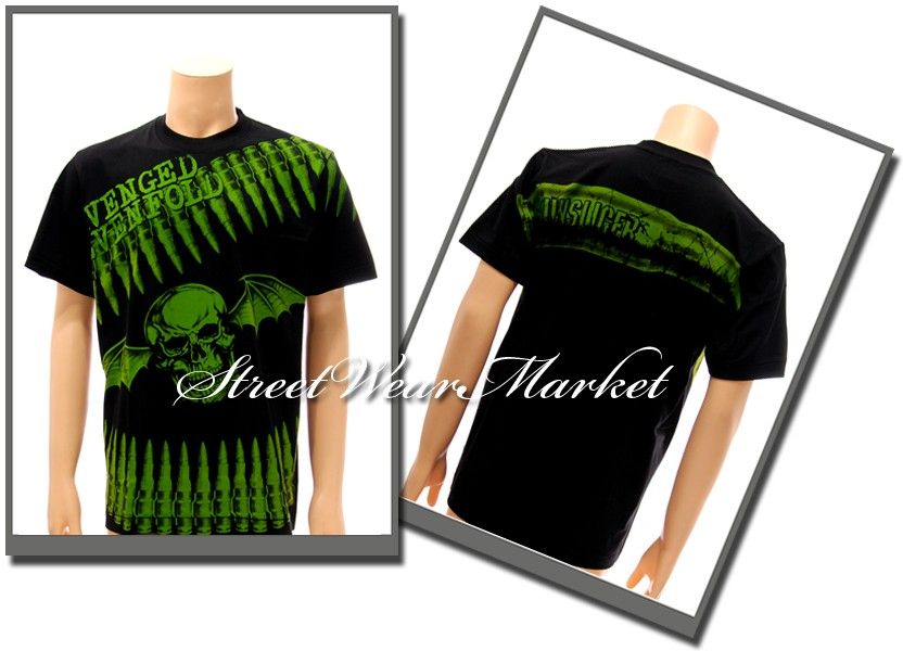 Avenged sevenfold A7X Rider Rock Punk T shirt Sz XXL 2XL Heavy Metal 