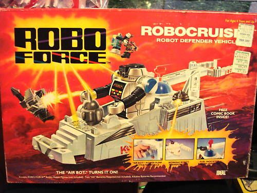 1984 Robo Force Robo Cruiser Robot Defender Vehicle  