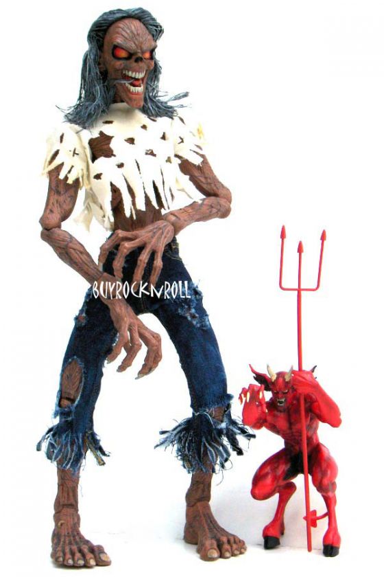 Collectible 2003 Iron Maiden Eddie 18Number of the Beast Figure Art 