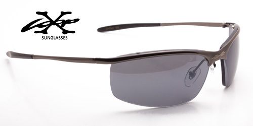 Mens X Loop Sunglasses Thin Metal Frame Sun Glasses 100% UV Sports 