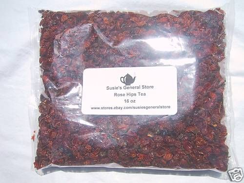 Rose Hips Rosehips Loose Tea 16 oz One Pound Seedless  