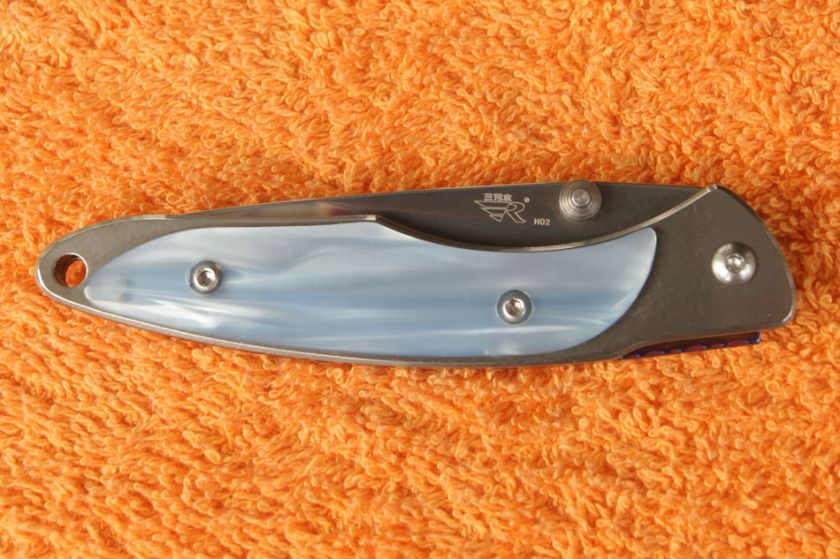 SANRENMU SRM High Quality Steel Folding Knife AL H02  