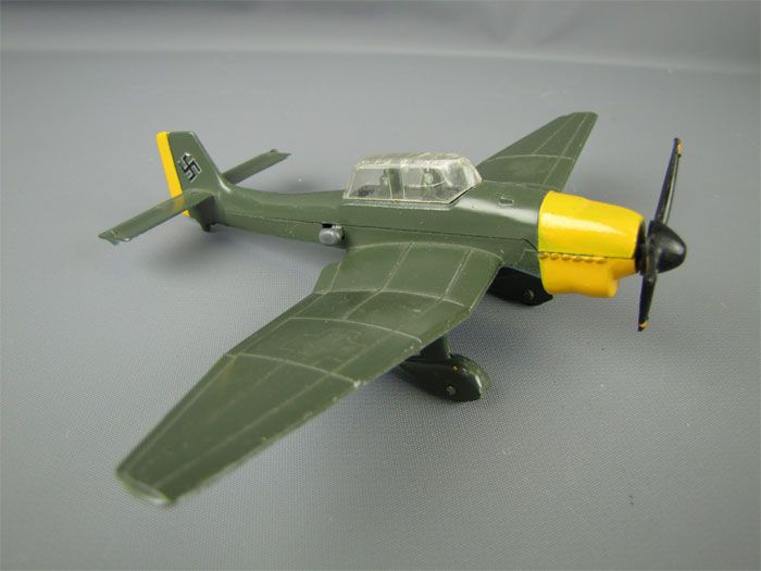 Vintage Dinky Toys Junkers JU87B Stuka German Plane 721  