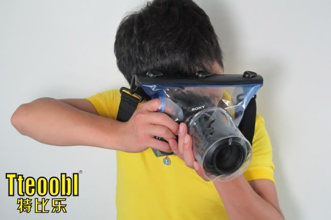 20M Waterproof diving Camera Case Bag DSLR Canon Nikon Sony Panasonic 