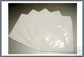 1000 CD Paper Sleeves Retail pack window/Flap/(80G)  