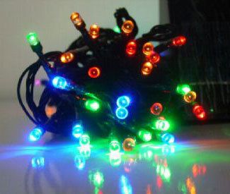 Solar Power garden Christmas LEDs String Lights Color  