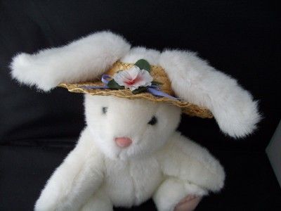 Hallmark Cards Plush Stuffed Easter Bunny Rabbit CUTE  