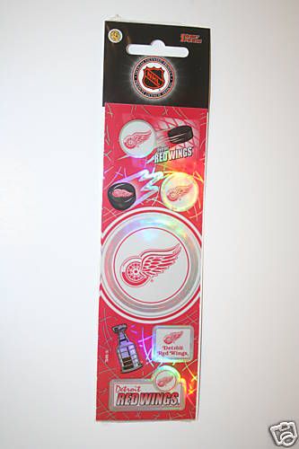 DETROIT RED WINGS HOCKEY 7 DECAL STICKERS STANLEY CUP  